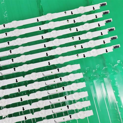 LED-bakgrundsbelysningsremsa 12 st/set för Samsung UN50J5500AF UE50H6200