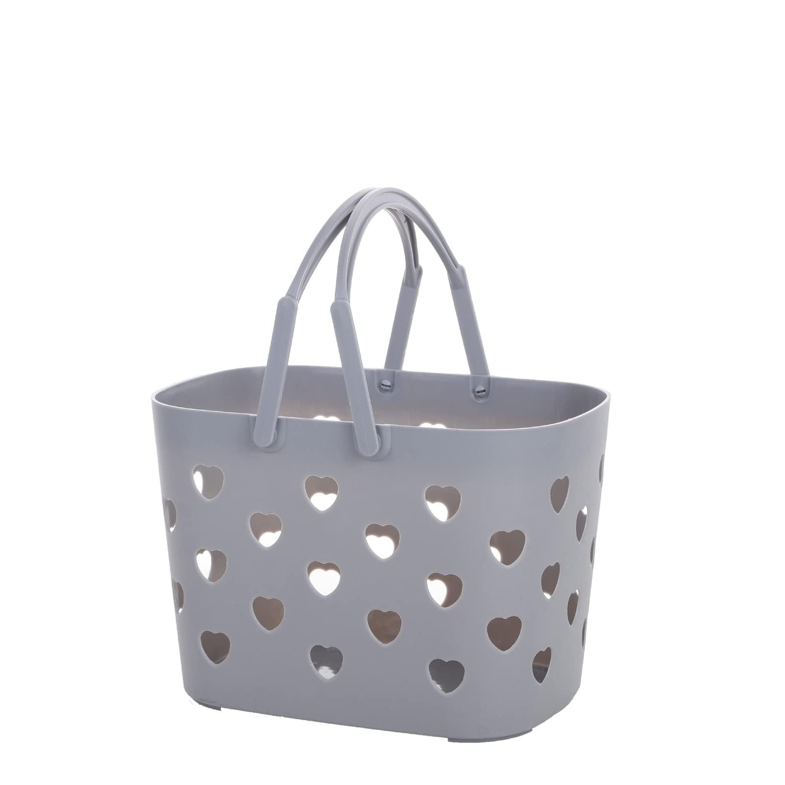 Cyrank Portable Shower Caddy Tote Basket with Handles Reusable Plastic Storage Organizer Bin for Bathroom Shower Basket for