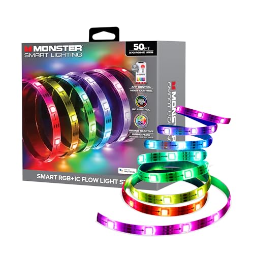 Monster Smart RGB+IC LED Strip Lights
