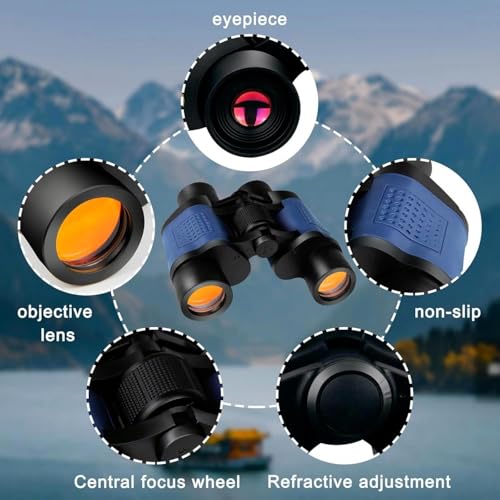 Binoculares compactos 10x36 impermeables y antiniebla miniatura 3