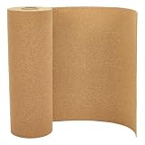 PH PandaHall 4mx30cm Pannello di Sughero Naturale Lastra di Sughero Marrone, 2mm Lavagna di Sugheri per Pannelli Murali Ufficio Decorazioni Casa Bacheche e Lavori di Carta