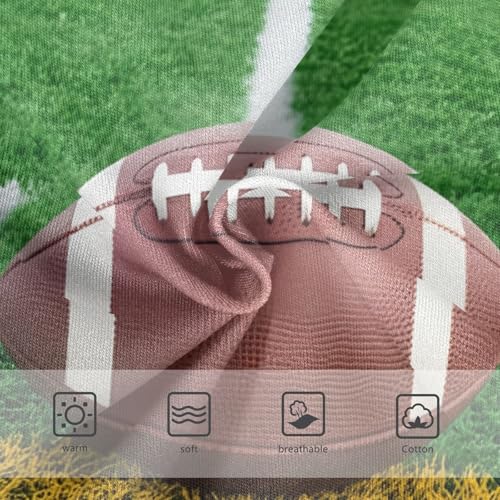 American Football Green Field Panties for Girl Toddler Underwear Floral Cotton Bright Underpants Briefs 2t3