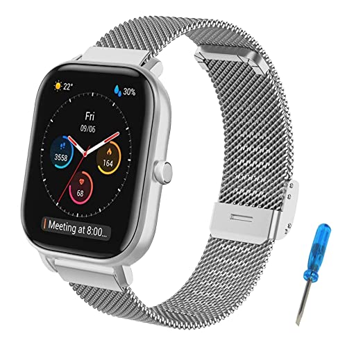 👉【Dimensioni regolabili】 Il cinturino 20 mm si adatta a polsi da 150 mm a 210 mm. Adatto per polsi piccoli o grandi. Questa dimensione di 20 mm si riferisce alla larghezza dell'ansa dell'orologio. Si prega di misurare la larghezza dell'orologio da polso originale per confermare la taglia prima di ordinare.