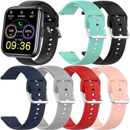 Chofit Compatible with Spade & Co Health Smartwatch 3 Bands,Flexible Silicone WristBand Adjustable Bracelet Loop Sport Band for Spade & Co Health Smartwatch 3 Smartwatch Women Men