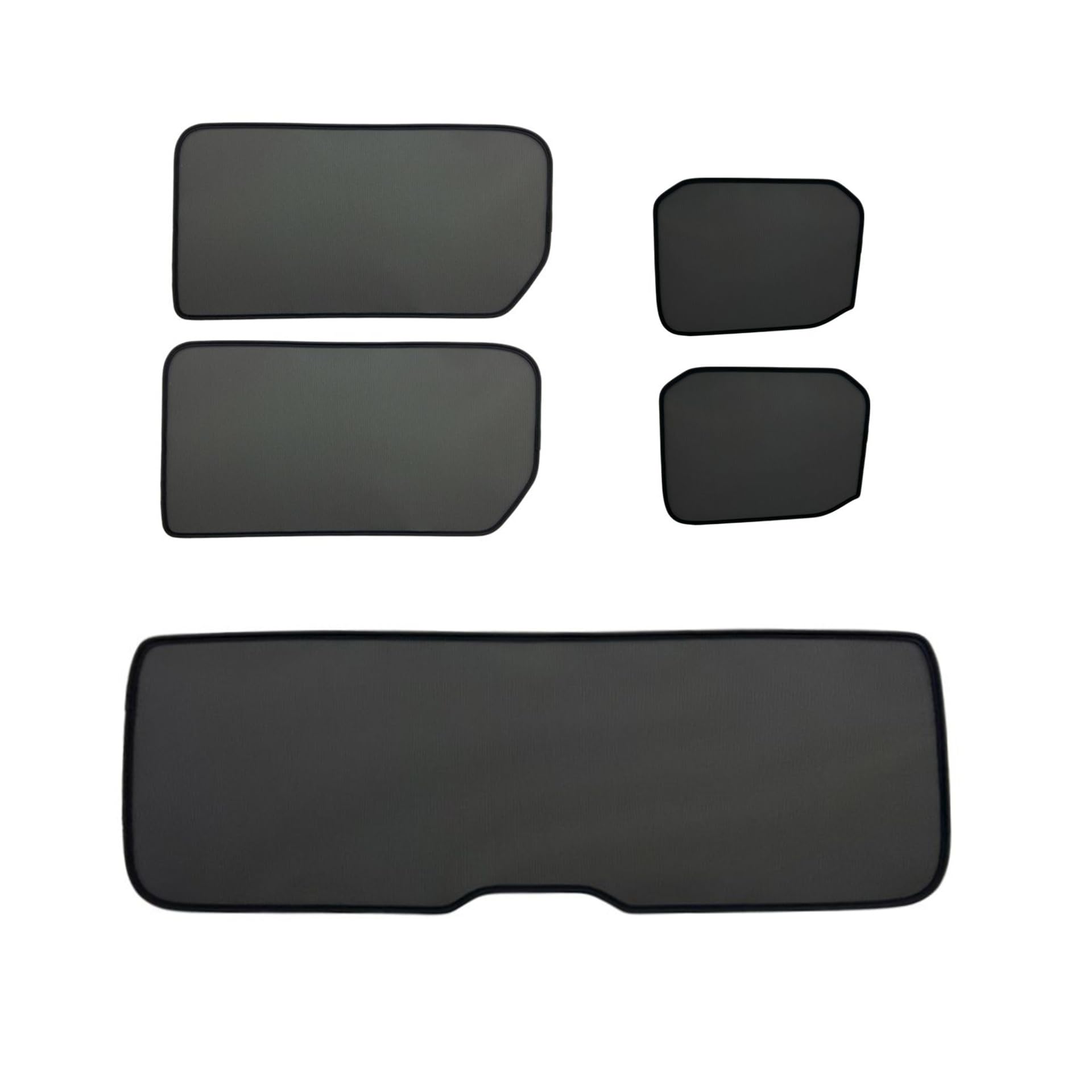 Premium SunClip Auto Sicht- & Sonnenschutz kompatibel mit VW T7 2021- INKL Tasche