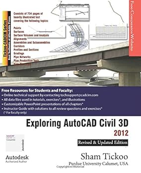 Paperback Exploring AutoCAD Civil 3D 2012 Book