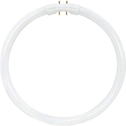 Satco S8159 - Lámpara Circline de alto rendimiento, 3500K, 40 W, 2GX13 T5, color blanco neutro, esmerilado, 1 unidad (paquete de 1)