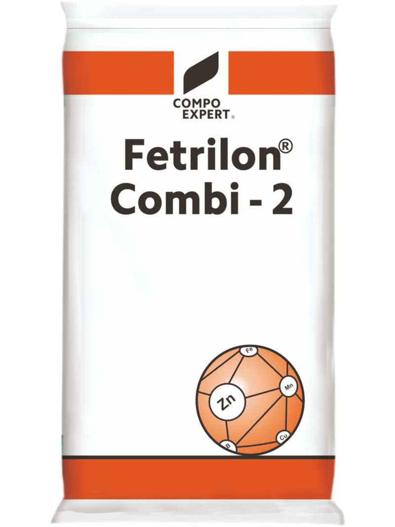 Fetrilon Combi 2 Micronutrient Fertilizer 250 g | Chelated Multi-Micronutrient Mix with Iron, Zinc, Manganese, Copper, Boron & Molybdenum | Water-Soluble Microgranules for Foliar Spray & All Crops