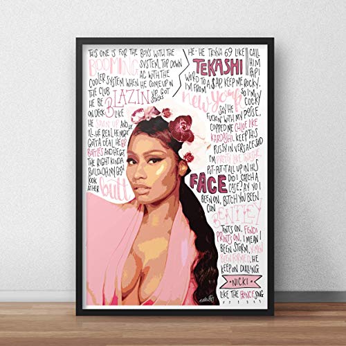 Pósteres/impresiones inspirada en Nicki Minaj