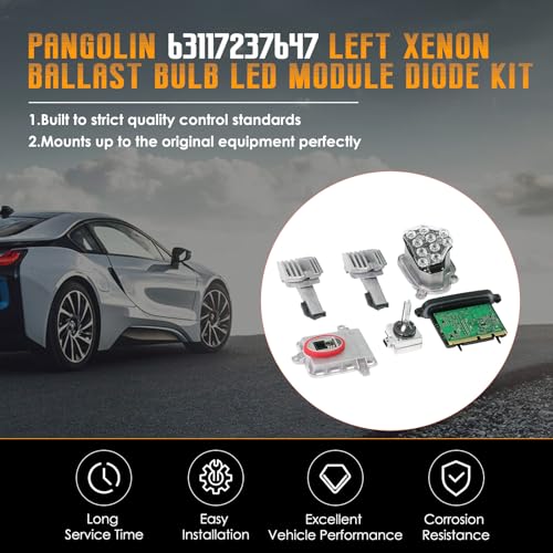 Módulo LED Xenón Izquierdo PANGOLIN para BMW Serie 5 miniatura 5