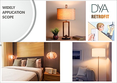 SET di 10 LAMPADINE FILAMENTO LED SFERA G45