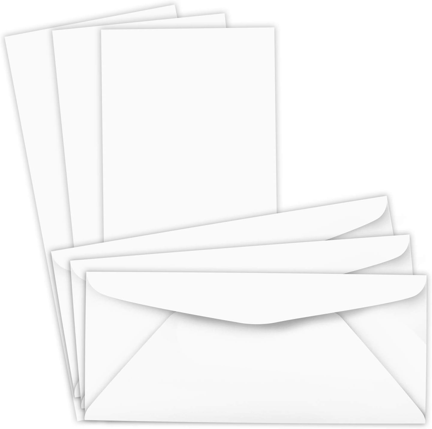 Blank Business Note Cards with Envelopes Great for