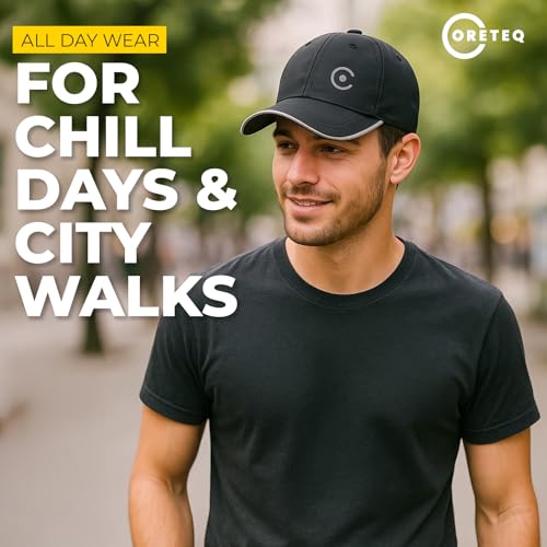 Image of Dry Fit Cap for Men & Women Original Branded Baseball Caps for Mens Summer | Cricket Gym Accessories for Man | Lightweight Breathable Waterproof UV Sun Protection Topi Hat | Adjustable