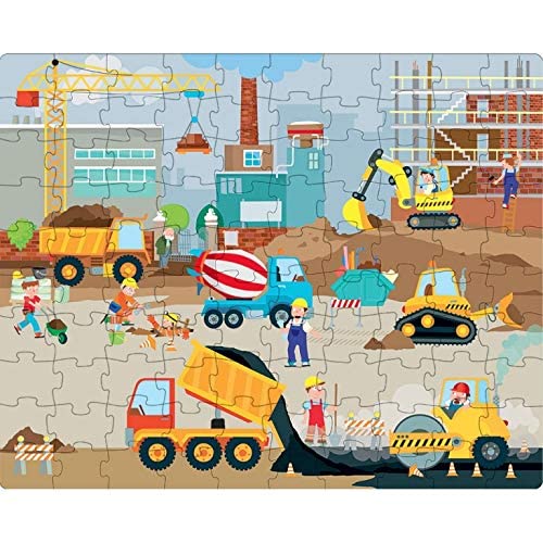 Construction Site Giant Puzzle: 1 - 3