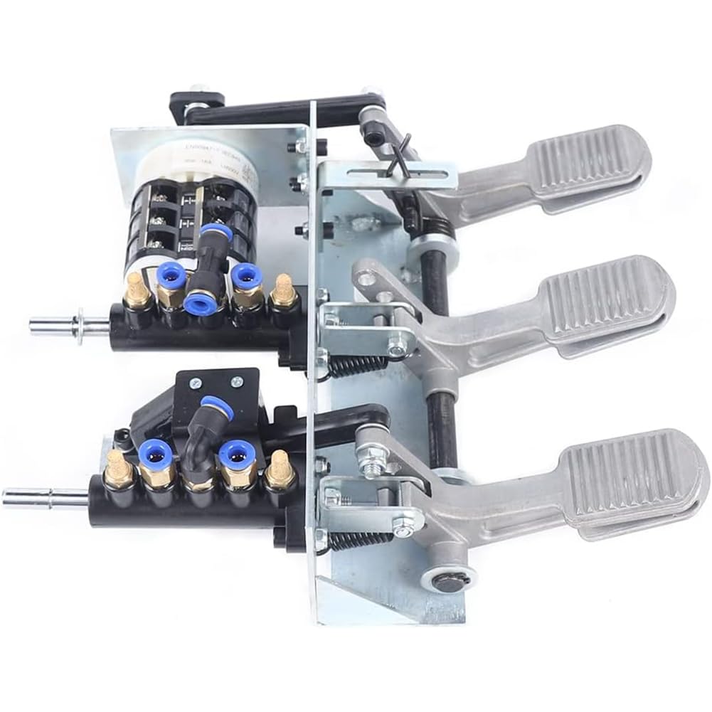 3 Pedales Neumática Máquina Desmontadora De Neumáticos Válvula De Control De Aire, Marco De Aleación Pedal De Control Válvula Desmontadora De Neumáticos, Tubo De 8mm