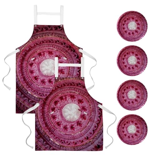 Tablier de cuisine lot de 2 pour protéger vos vêtements en pâtisserie
