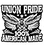 Hard Hat & Tool Box Vinyl Stickers – Stickers for Adults - Funny Decals for Hardhat, Construction, Union, Oilfield, Electrician, Ironworker, Mechanic, Welding, American Flag