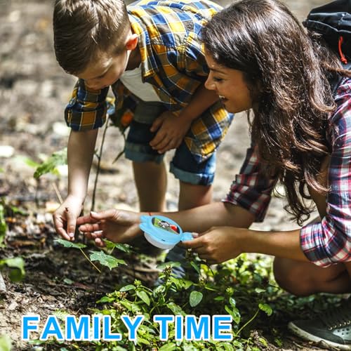 Mikroskop für Kinder, GuKKK Digitales Mikroskop mit 2,0 IPS Bildschirm, Wiederaufladbar Kindermikroskop 200x Zoom, Taschenmikroskop für Kinder 8 LEDs, Kinder ab 3 bis 12 Jahren