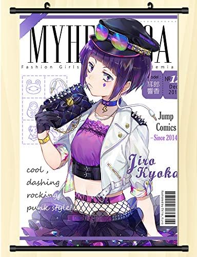 Pósteres de desplazamiento de anime, pintura decorativa para sala de estar, dormitorio, estudio, comedor (Multi 15.7 x 23.6 pulgadas)