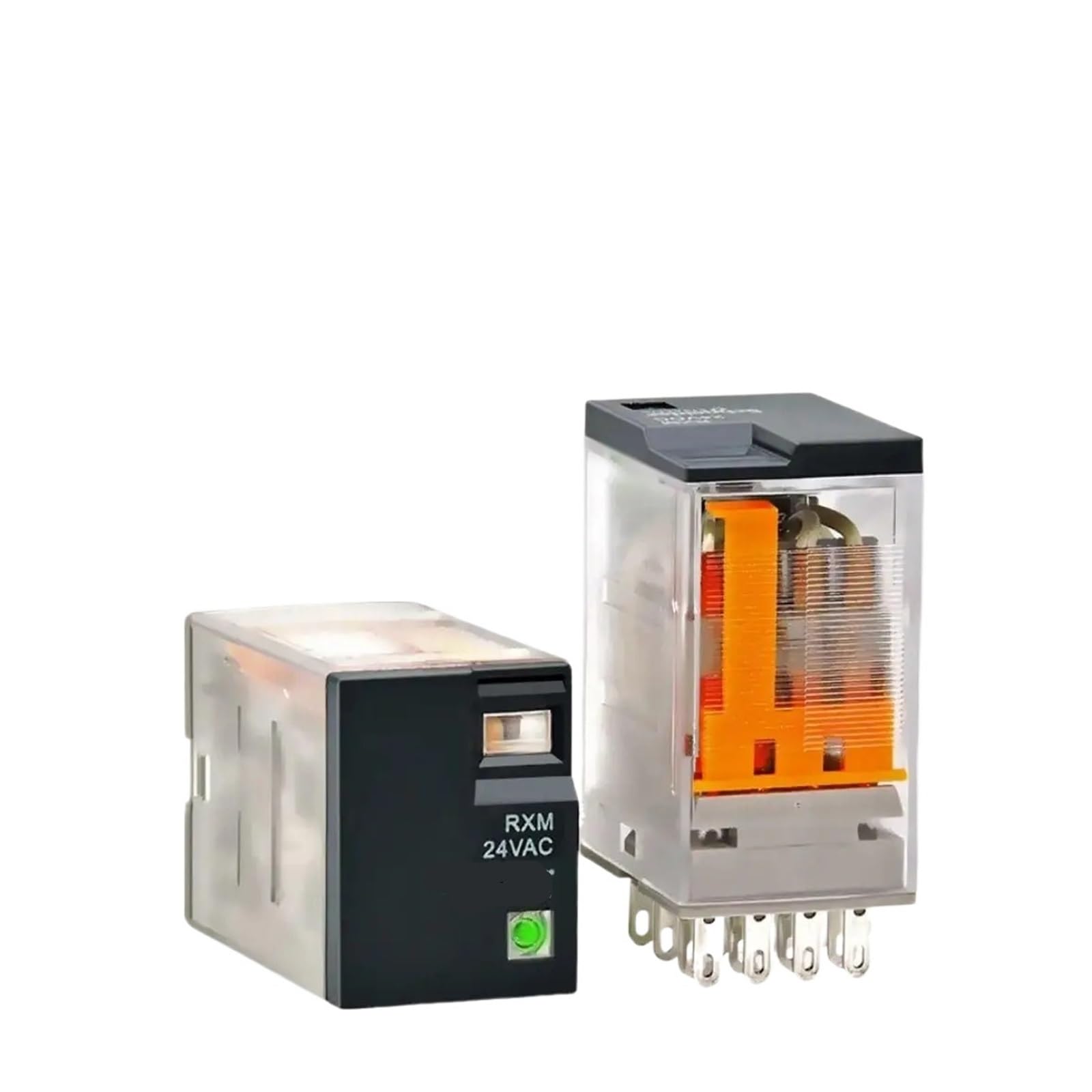 Relais électromécanique RXM4LB2F7 AC120V embrochable sur embase RXZE1M4C RXM4LB2B7