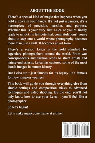 Leica Camera Made Easy: The Step-by-Step Beginner to Pro Photography Guide for Mastering Your Leica, Taking Stunning Photos, and Shooting Like a Legend image 4