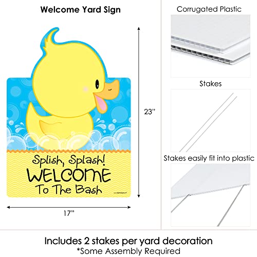 Ducky Duck - Party Decorations - Birthday Party Or Baby Shower Welcome Yard Sign #TOP6
