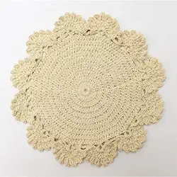 Sousplat luxo em barbante