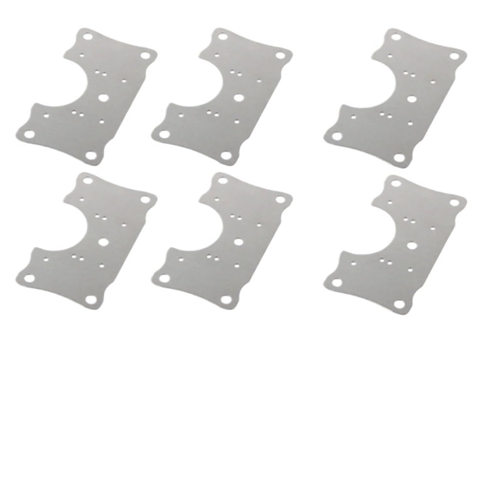 Kdhcvkz Hdxfp-6Pcs 36Screws 2/6/10Pcs Cabinet Hinge Door Hinge(Hdxfp-6Pcs 36Screws)