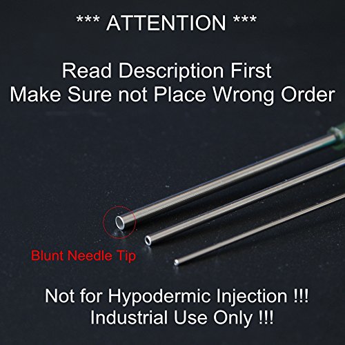 Bstean Syringe Blunt Tip Needles Caps Refilling And Measuring Liquids, Adhesives, Oil Or Glue Applicator (1Ml, 3Ml, 5Ml, 10Ml, 20Ml) #TOP5