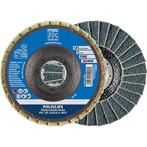 Disque à lamelles PFERD A240 125mm pour ponçage fin de précision