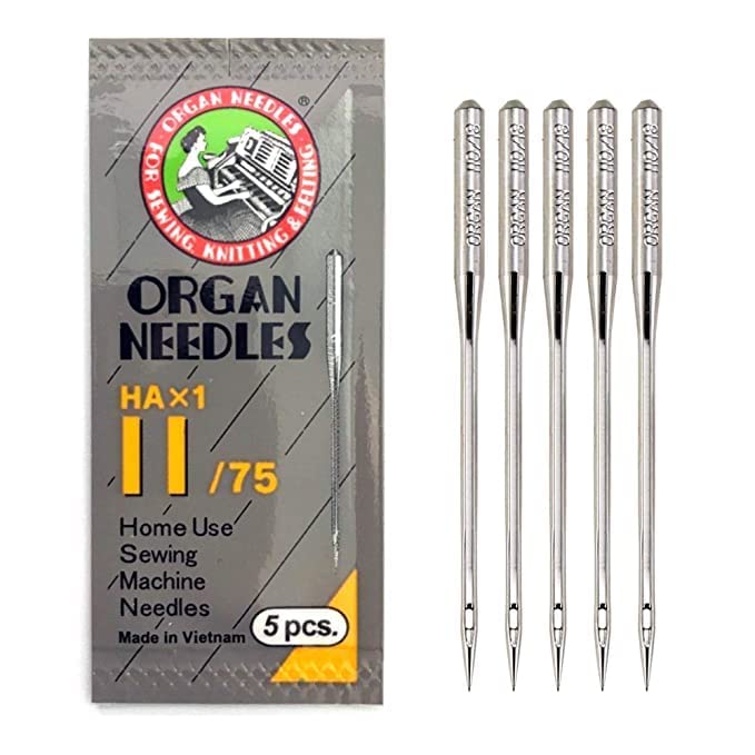 ORGAN Stainless Steel Needles Size 11 HAx111/75 Home Use Sewing