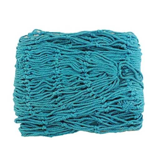 NOVELTY GIANT WWW.NOVELTYGIANT.COM Nautical Fish Netting Party Decor 40" x 78" Teal Blue