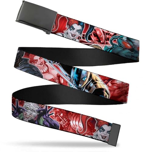 Buckle Down Men's Web Belt Suicide Squad 1.5