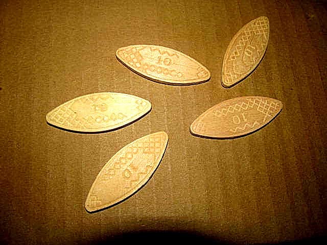 Lumber Wood for Woodworking - Construction - Landscaping 5000 Brand New #10 Biscuits 2 1/8" X 3/4"