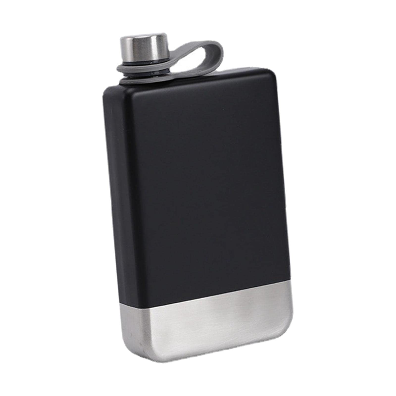Alcohol Hip Flask Lightweight Wine Bottle for Travel Hiking Black|Home & Garden | Kitchen Dining & Bar | Bar Tools & Accessories | Flasks-image-24