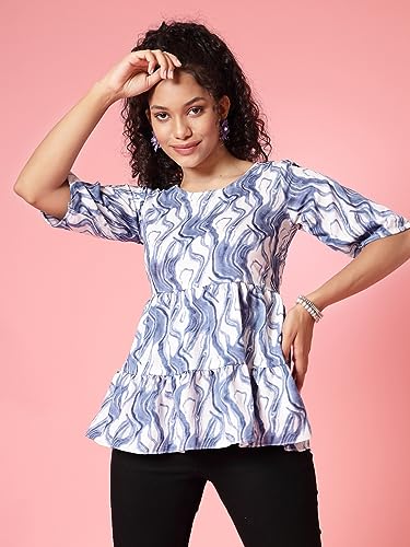 Image of OOMPH! Women's Polyester Regular Fit Shirt