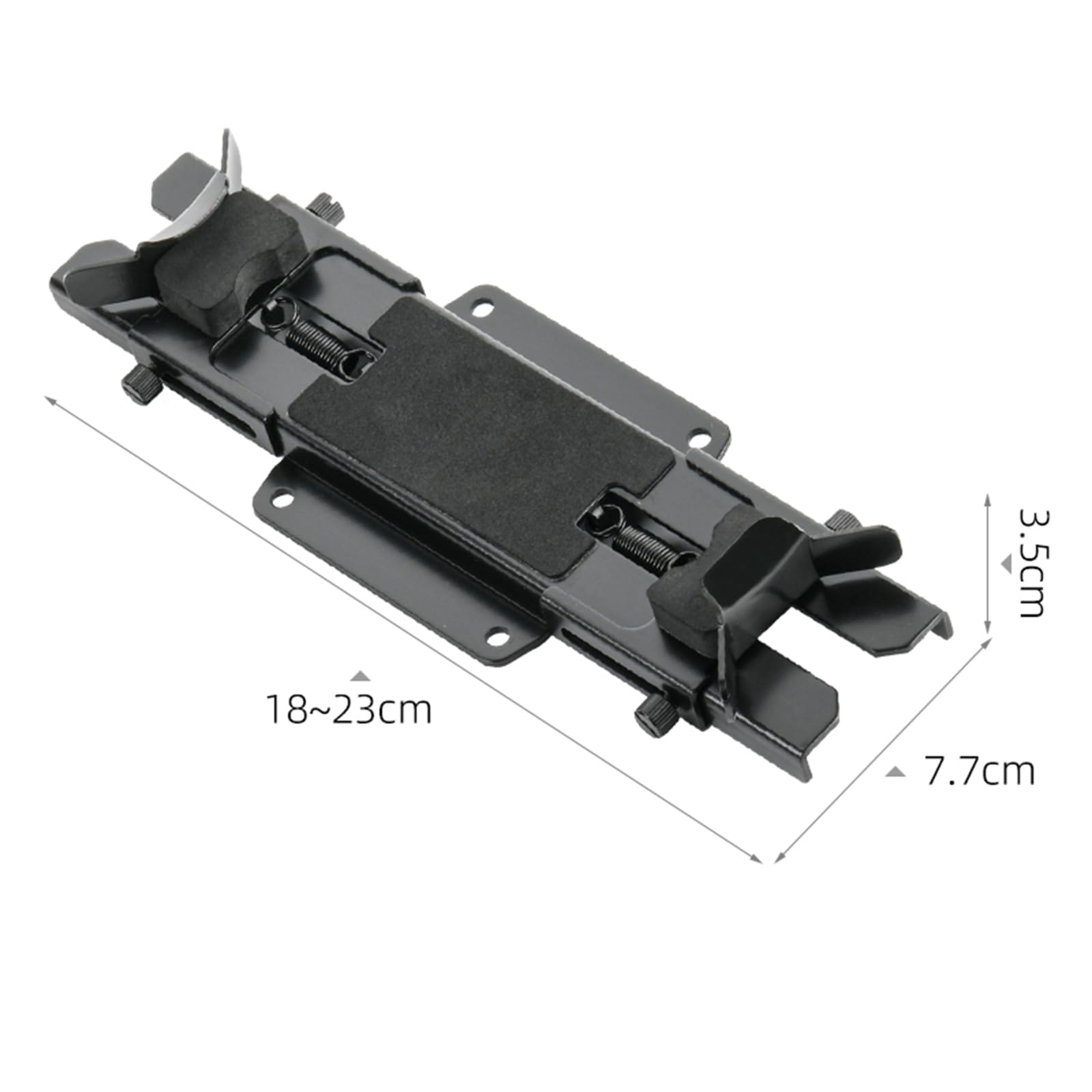 Soporte Techo Montaje Pared para JBL Charge 6/5/4,Flip 7/6/5 Altavoz Portátil,Adaptador Trípode Estante Pared Universal Metal Ajustable Profundidad para Altavoces de 5,25"-8,6",Negro