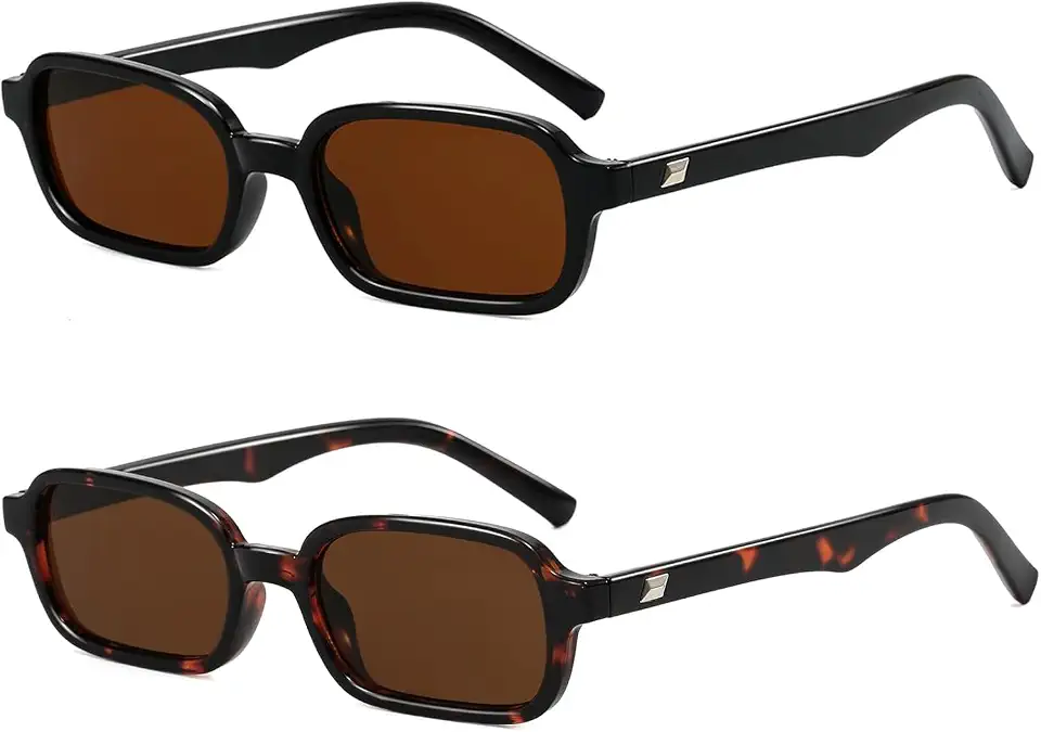 Rectangle Sunglasses Azonee Lightweight Protective