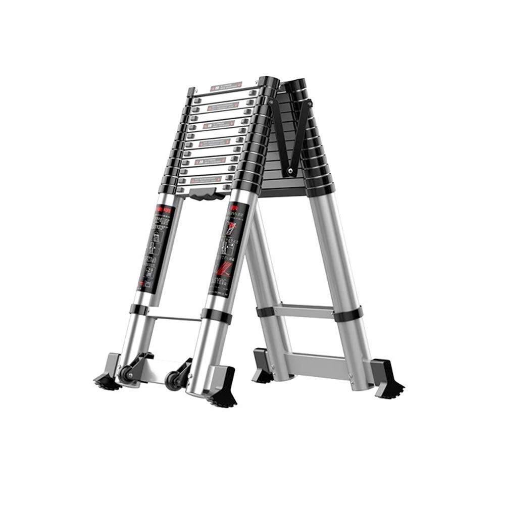 Buy LXD Ladder, Telescopic Ladder NonSlip Aluminum Telescopic Loft