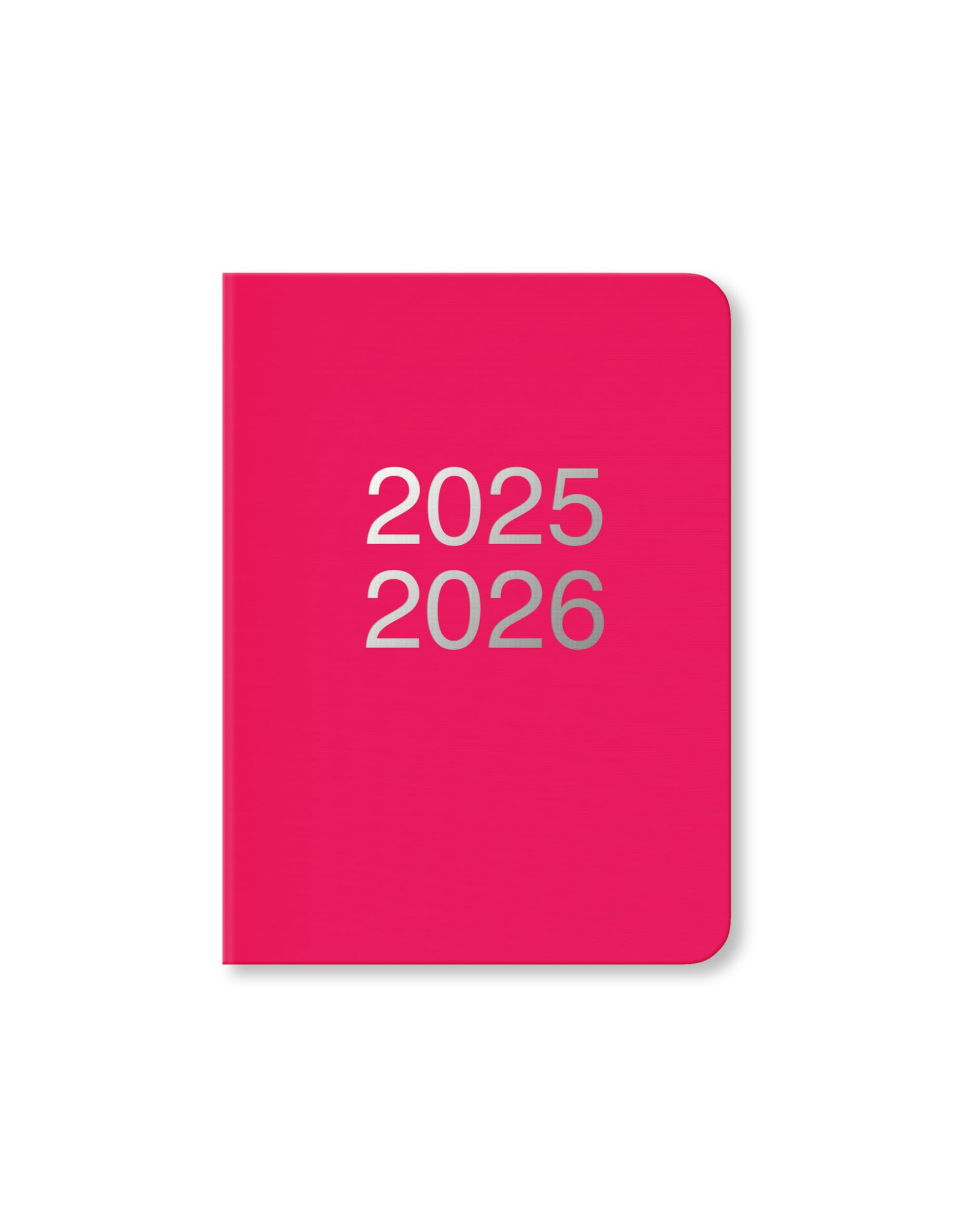 Letts of London Dazzle A6 academic 2025/2026 day to a page with appointments diary - Pink 26-030350