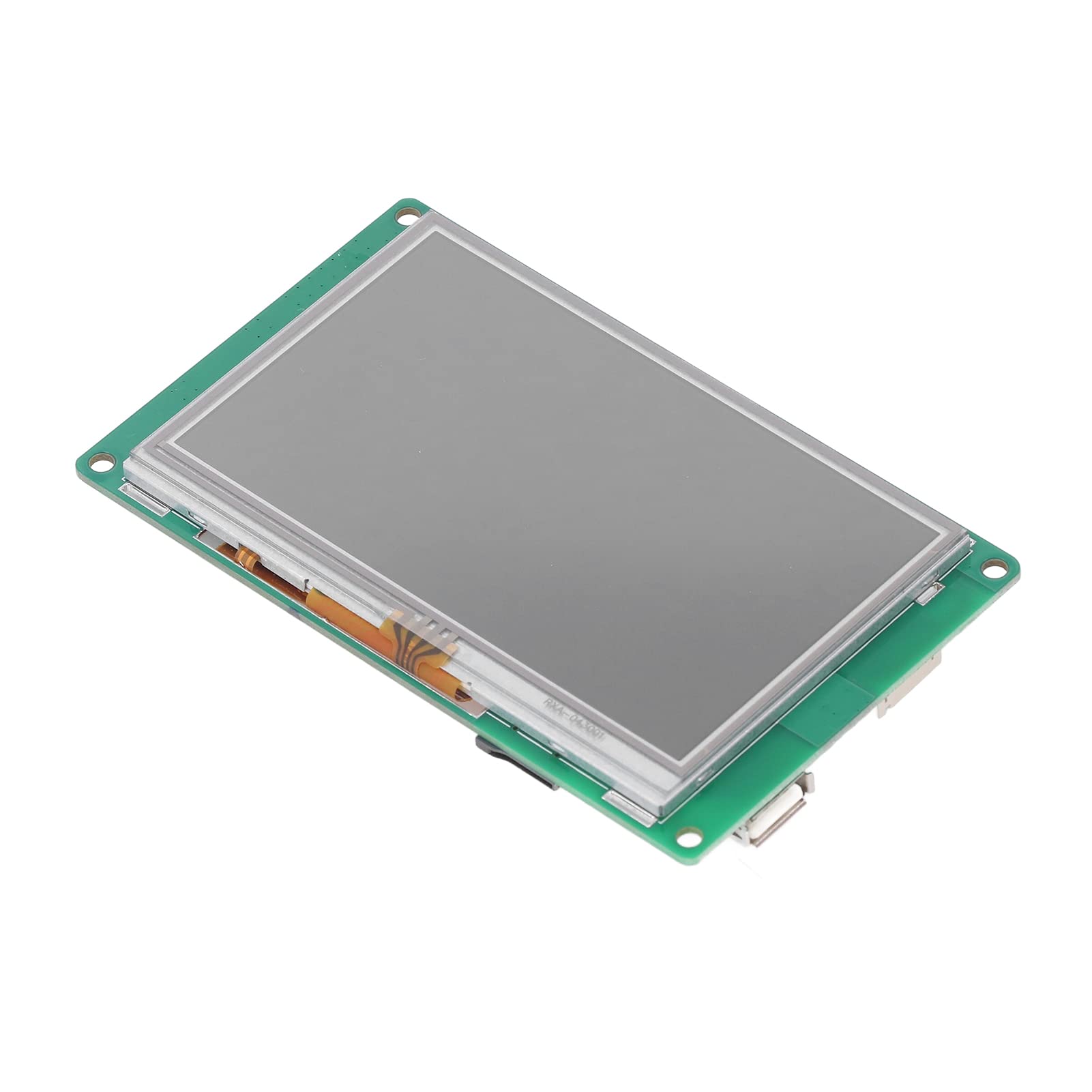 BORDSTRACT Módulo de Pantalla táctil, 4.3 Pulgadas TFT LCD resistivo RS232 Puerto Serie DC 24V 2W 480 x 272 Tablero de Pantalla HMI programable para proyectos de automatización de Sistemas