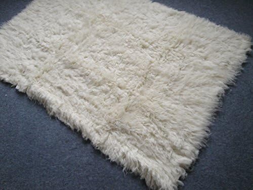 orientbazar24 Greek Flokati 160 x 120 cm, Made 100% Pure New Wool 1000 g Quality