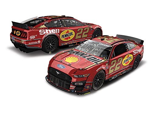 J Logano 1/64 HT Shell PENNZOIL Darlington Win 22 Mustang