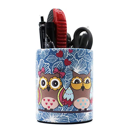 Gardesk Pen and Pencil Holder for Office Desk Home Decorative (Blue #2)