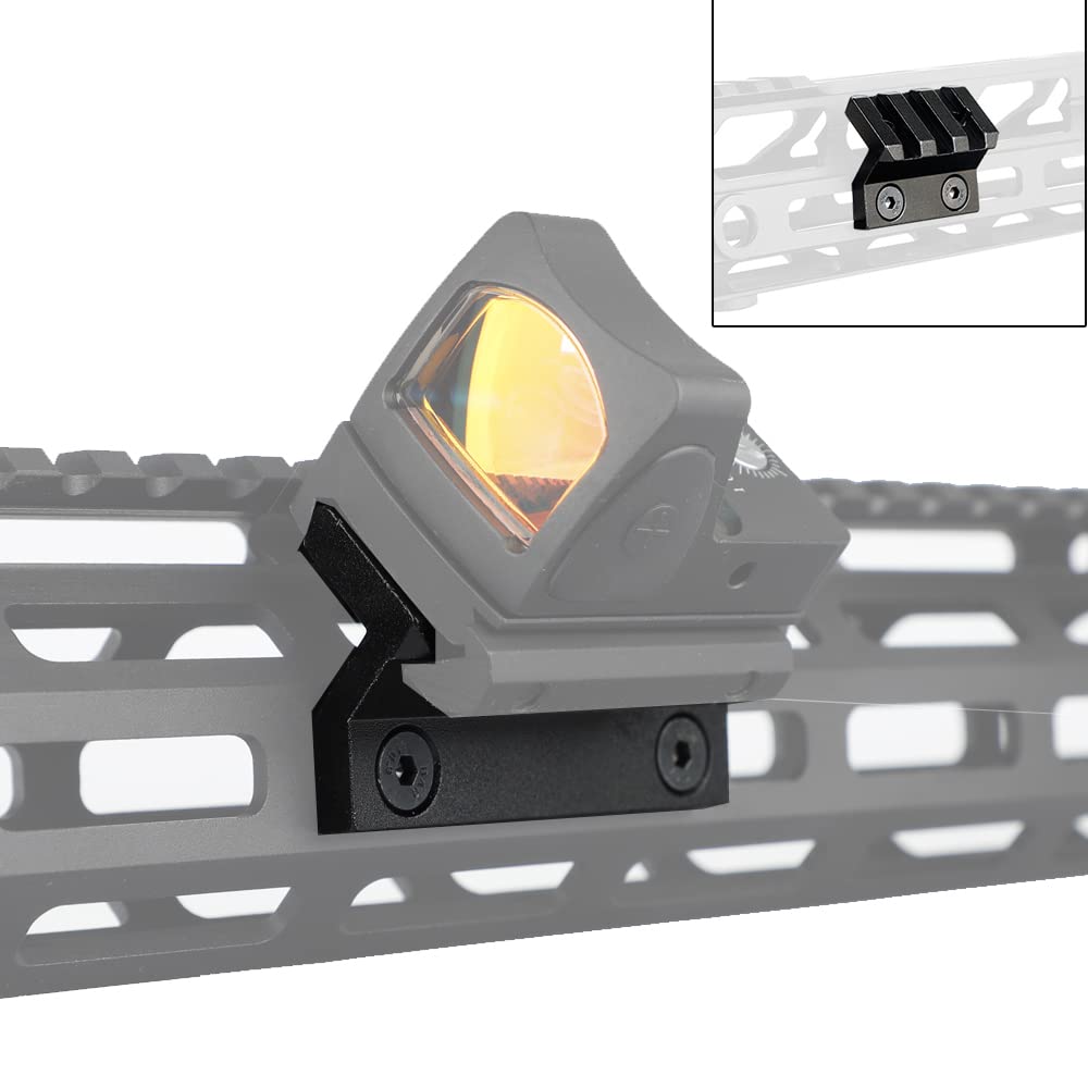 Amazon | ohhunt オフセットマウントベース 側位45度 3スロット