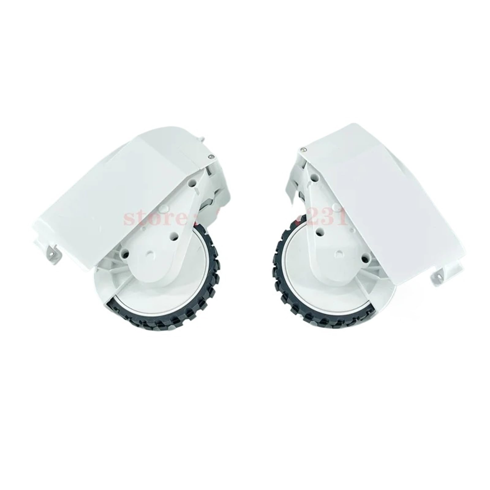 GENTERUN Cleaning Robot Repair Spare Parts Left And Right Wheel，Compatible For VIOMI， S9 Vacuum Wheel Replacement(White L and R)