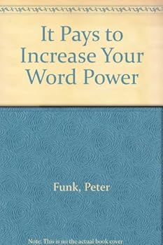 Hardcover It pays to increase your word power Book