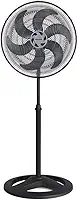 Ventisol Ventilador de Coluna Oscilante, Turbo 6 Pás Premium, Preto, 50cm, 127V