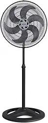 Ventisol Ventilador de Coluna Oscilante, Turbo 6 Pás Premium, Preto, 50cm, 127V