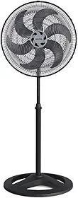 Ventisol Ventilador de Coluna Oscilante, Turbo 6 Pás Premium, Preto, 50cm, 127V